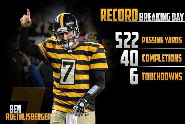 Ben Roethlisberger Records Broken vs. Colts Ben Roethlisberger, records broken, Colts, espanol