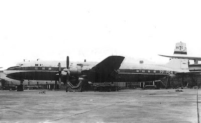Os Douglas DC-7 na Panair do Brasil  PP-PDN+retired