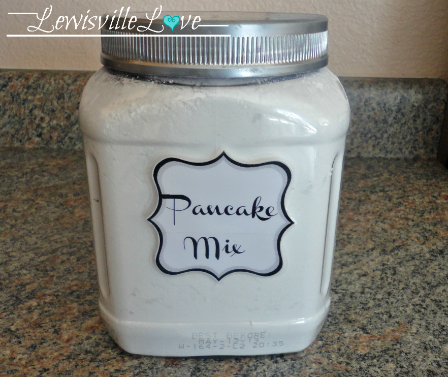 Homemade Pancake Mix