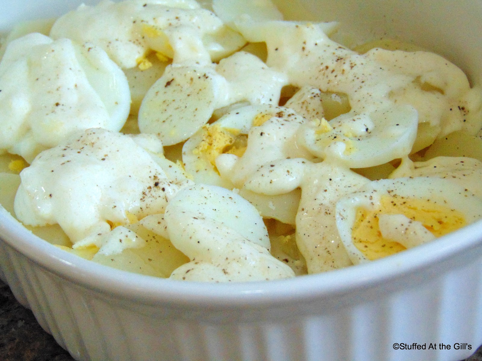 Eggs & Potatoes with Sour Cream