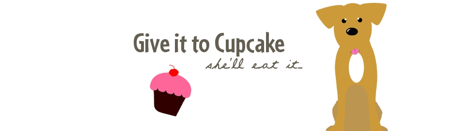 Give it to Cupcake (she'll eat it)