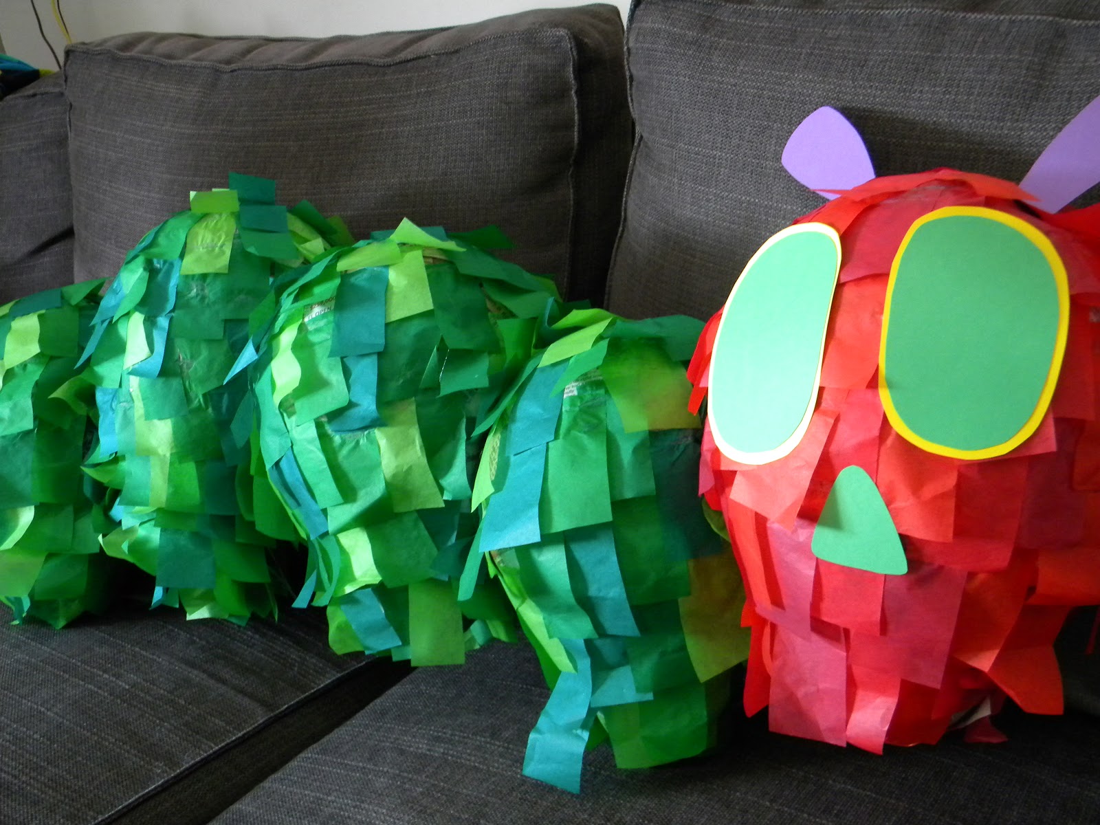 The Pretty Kitty Studio The Very Hungry Caterpillar Papier Mache