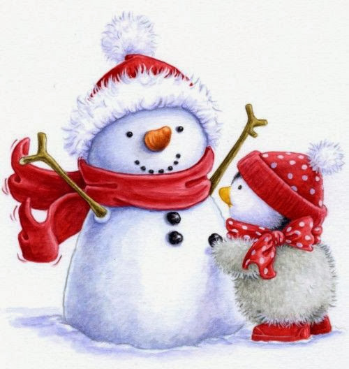 Desktop Backgrounds 4U Snowmen