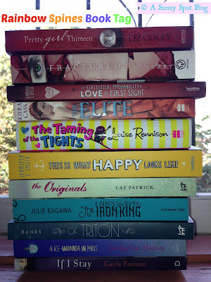 The Rainbow Spines Book Tag Stacking The Shelves 9 A Sunny Spot