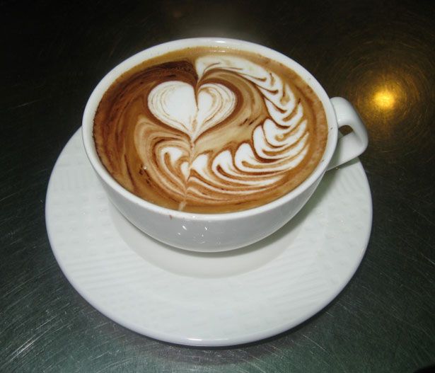 Jazz mocha Latte arts )