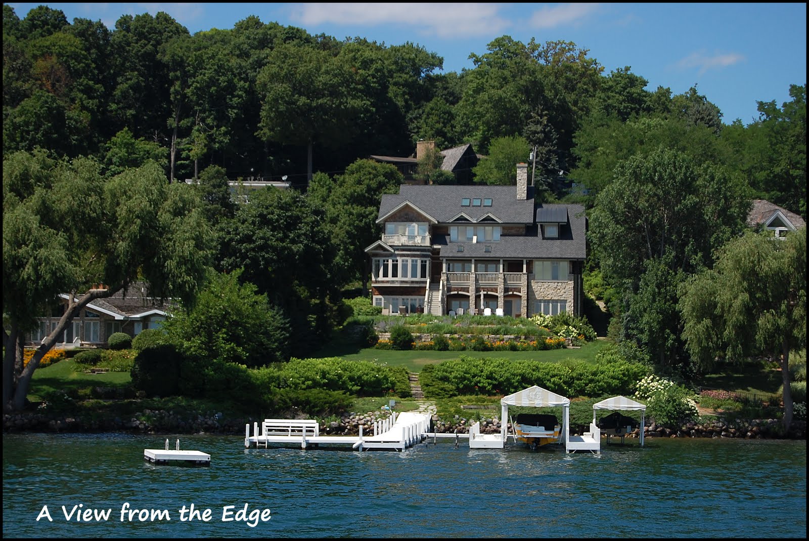 A View from the Edge Lovely Lake Geneva