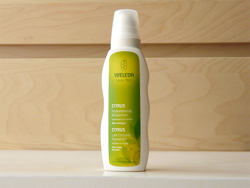 Two Beauty Bags Weleda Citrus Hydrating Body Lotion