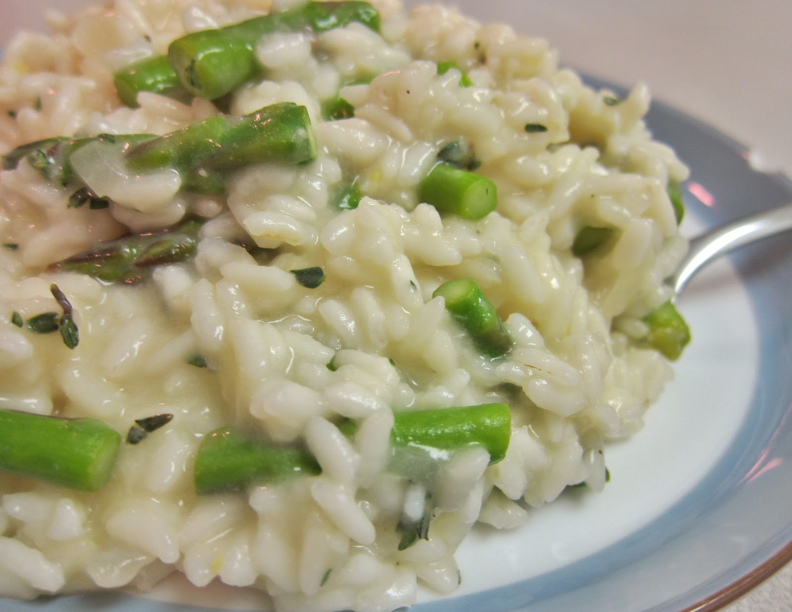 The Vegan Chronicle Lemon Risotto with Asparagus