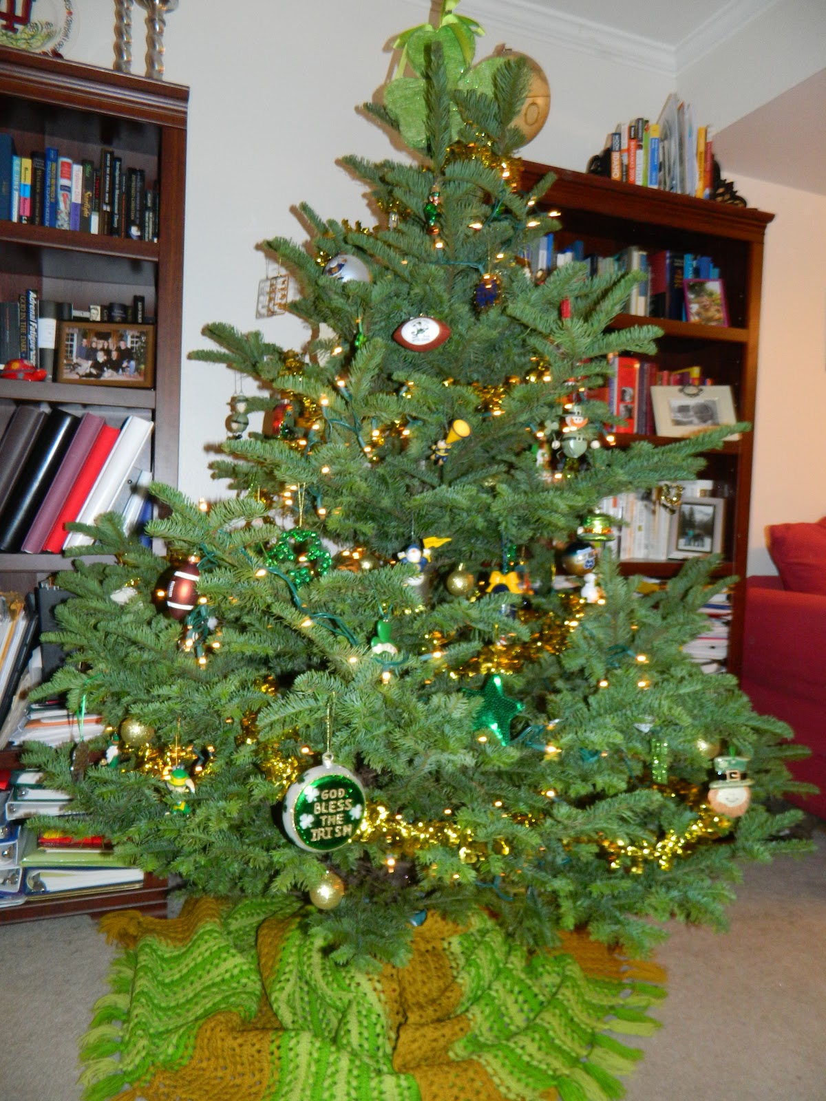 PolkaDotty Place Irish Christmas Tree