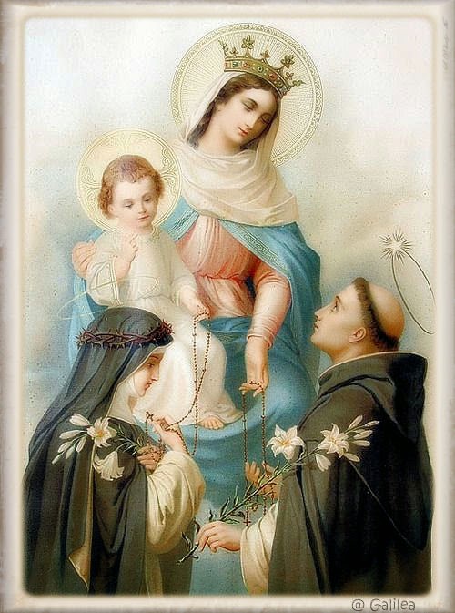 Imágenes religiosas de Galilea: Nuestra Señora del Rosario