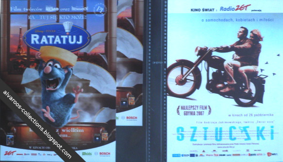 movie flyers - Ratatouille, Sztuczki movie flyers - Ratatouille, Sztuczki