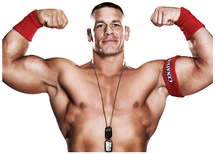 MEN'S BOOKMARK Professional Wrestler & Actor John Cena