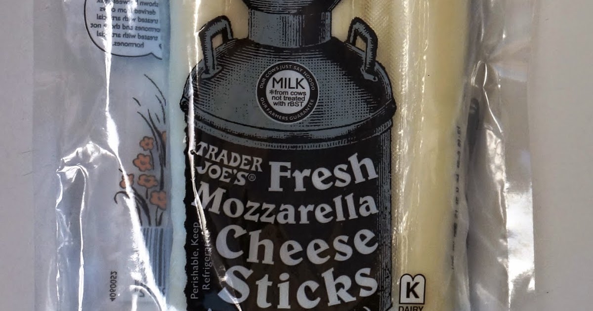 Exploring Trader Joe's Trader Joe's Fresh Mozzarella Cheese Sticks