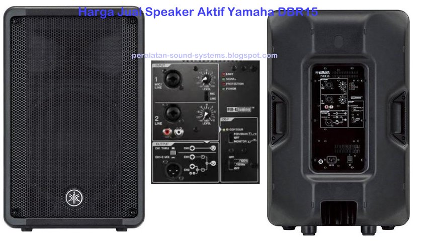 speaker yamaha dbr 15