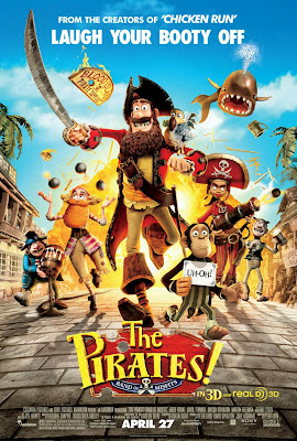 The Pirates Band of Misfits 3D Animation Movie Poster