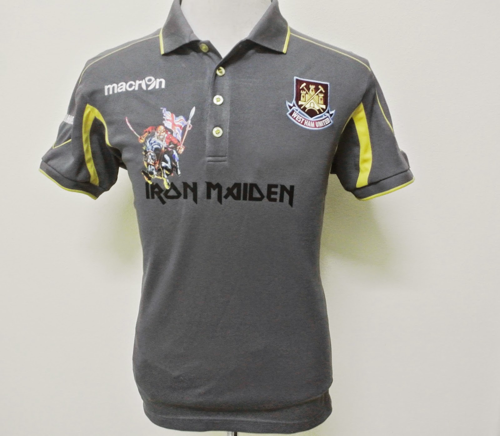 iron maiden polo shirt