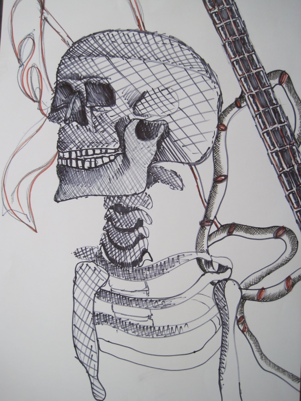 drawdrawdraw: skeleton drawings