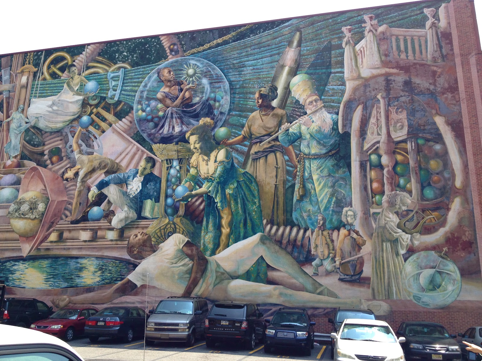 I've learned lately... I love murals Philadelphia Muses
