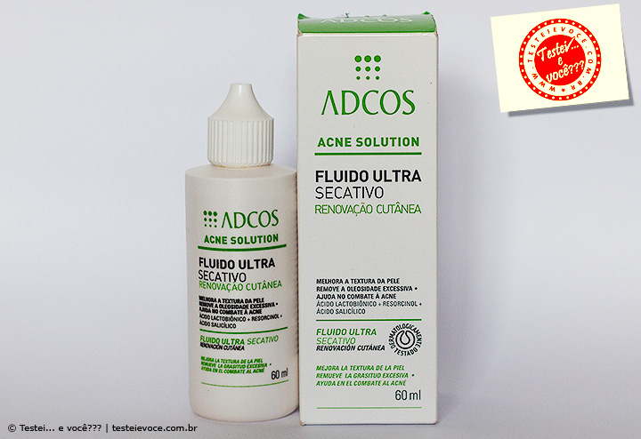 Fluido Ultra Secativo (Acne Solution) – Adcos
