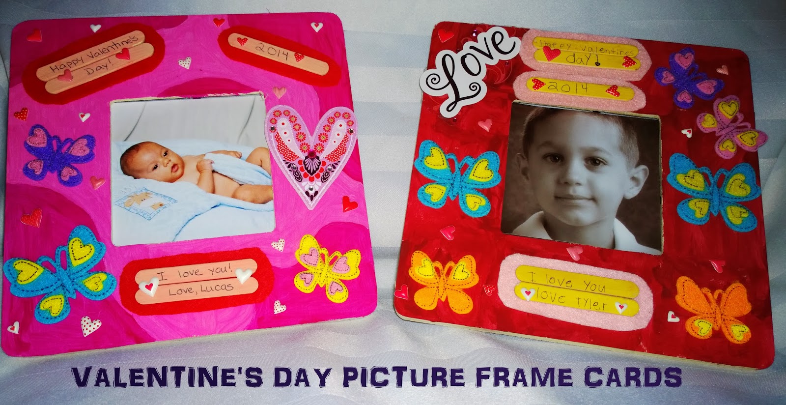 Valentine's Day Picture Frame Cards #shop