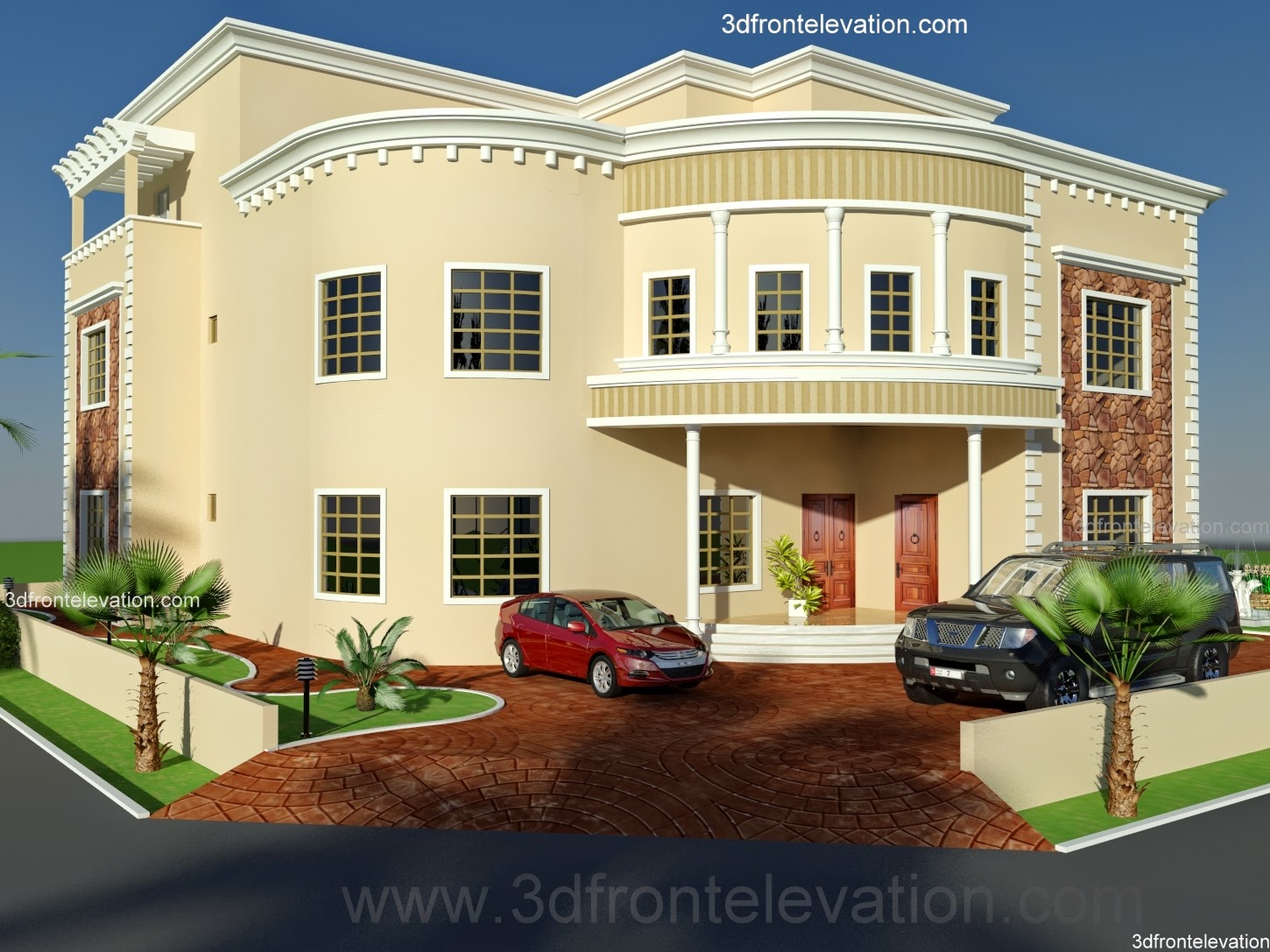 3d Front Elevation Com Oman New Arabian Villa Plan Design Duplex 3d Front Elevation Com Oman New Arabian Villa Plan Design Duplex