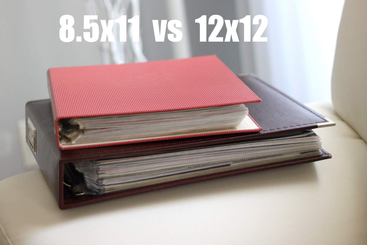 My creative corner: Scrapbooking on a Budget - 8.5x11 vs 12x12