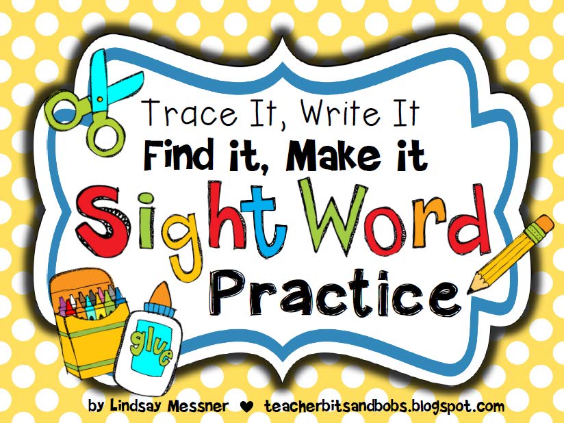 Teacher Bits And Bobs Sight Words EVERYWHERE And A GIVEAWAY