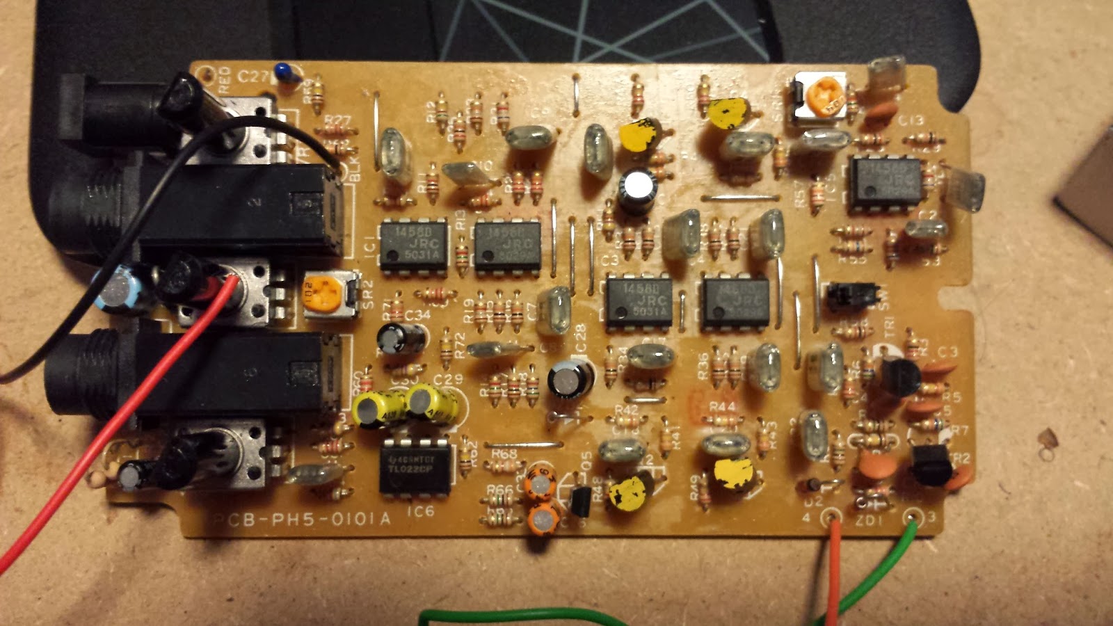 Guitar Pedal Circuit Schematic