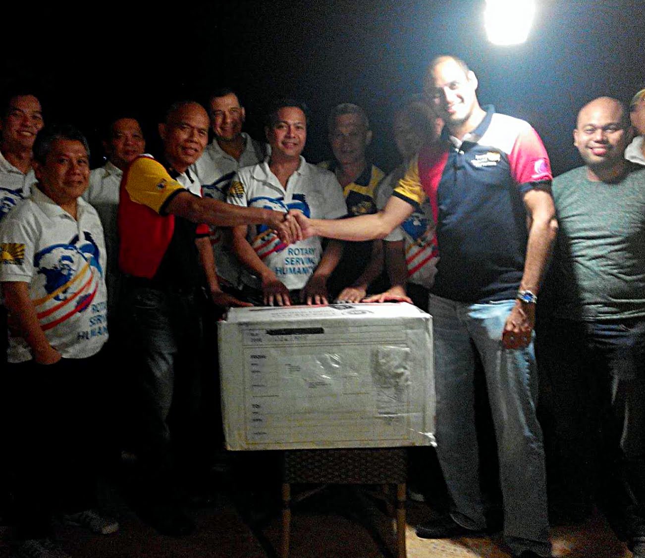 Philippine Rotary For Humanity receives 53 boxes of book donations