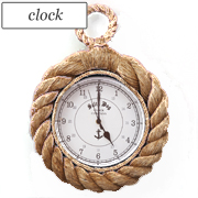 Know your ropes wall clock by Layla Grace
