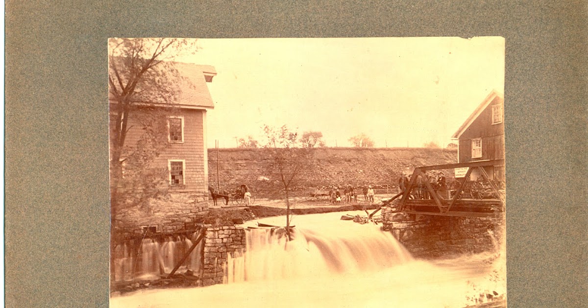 Images of Warwick New York 1903 Flood in New Milford