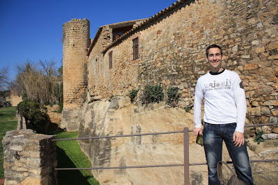 Walls of Peratallada in La Costa Brava Walls of Peratallada in La Costa Brava