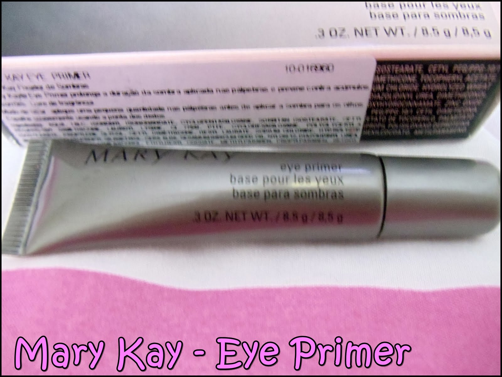 Mais que um blog de beleza Eye Primer Mary Kay
