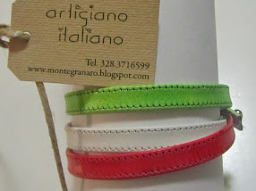 Bracciale verde bianco rosso