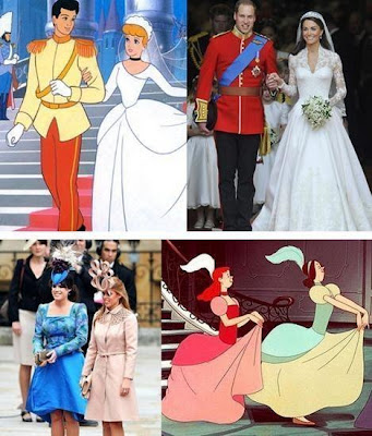 Prince+william+wedding+cinderella+comparison