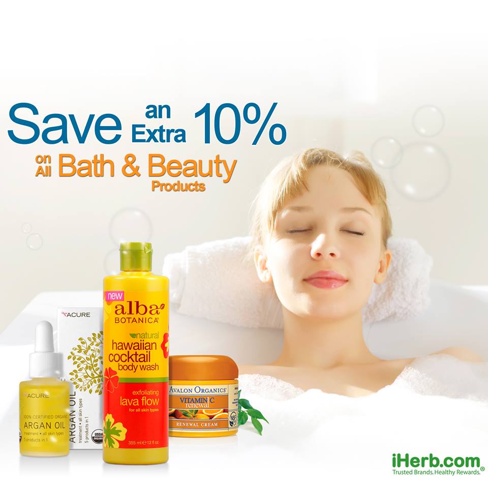 Save an Extra 10 on all Bath & Beauty Products Natural