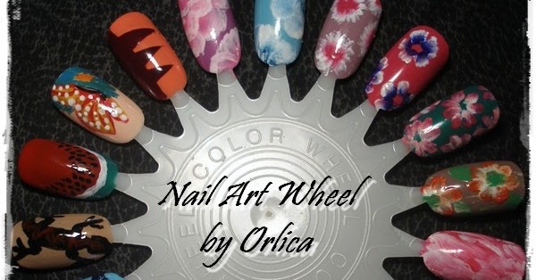 4. Nail Art Wheel Organizer - wide 3