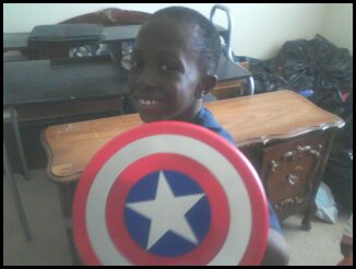 My 2nd Son Christian Beckles, also a Big Movie Fan