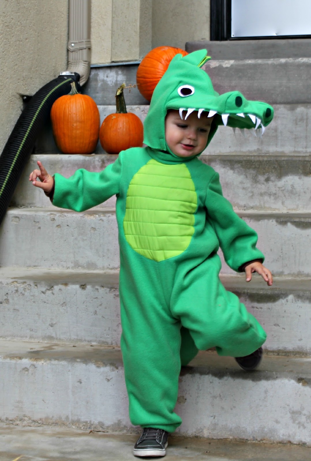 RisC Handmade Toddler Alligator Costume