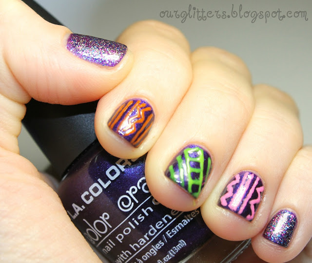 The Extraordinary Colorful aztec nail designs Photo The Fascinating Colorful aztec nail designs Image
