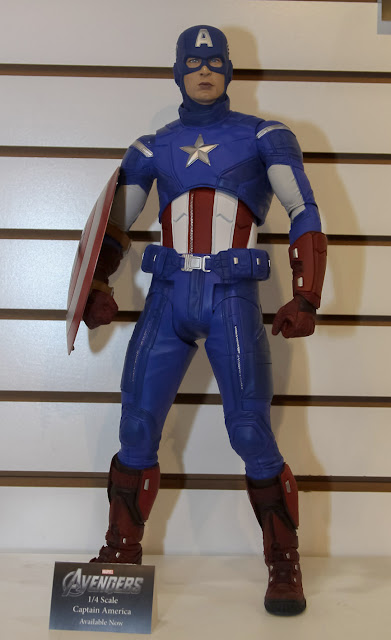 NECA 2013 Toy Fair Display Pictures - 1/4 Scale Avengers Captain America figure