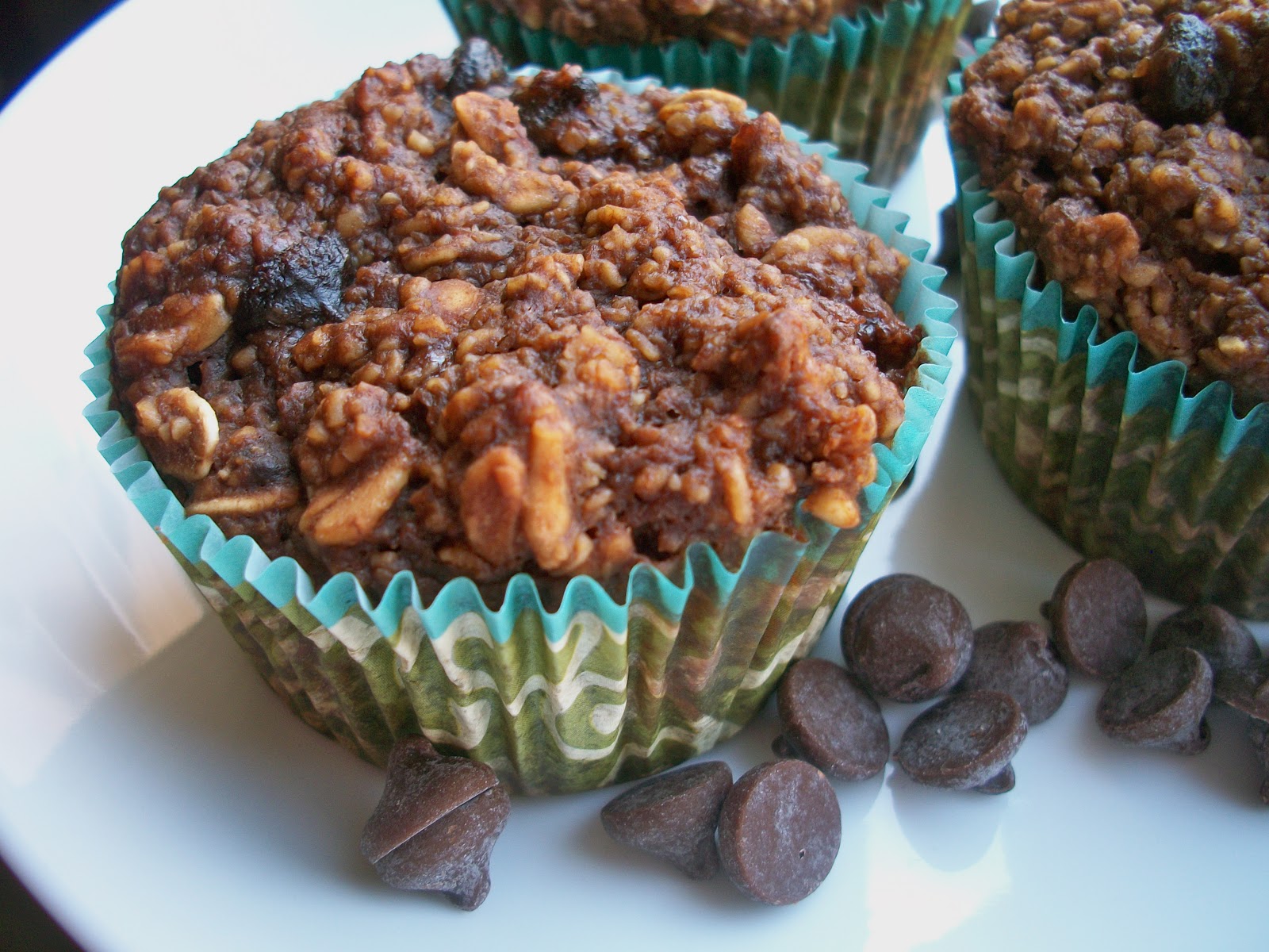 Brooke Bakes Banana Carob Muffins