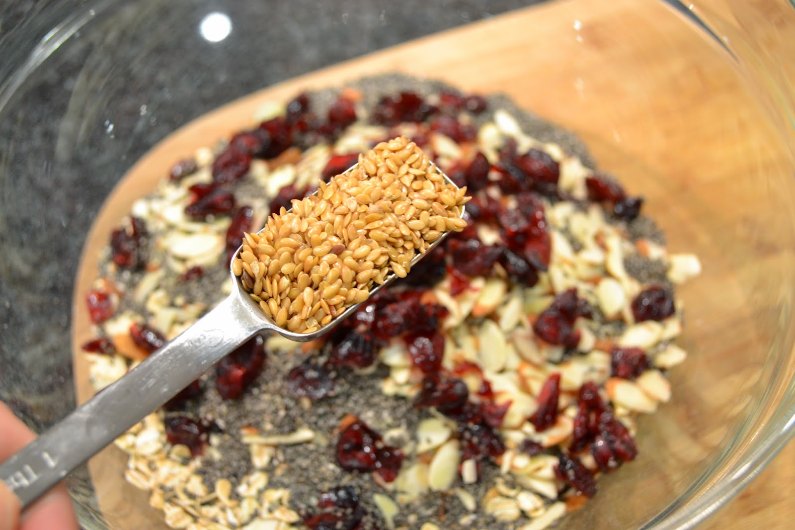 ...with a lil' twist Chia Seed and Agave Granola