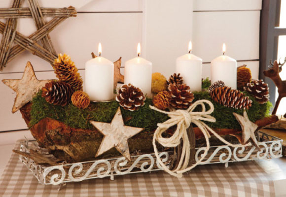 Decoracion Rustica Para Navidad ~ Marzua Velas en Navidad Decoracion Rustica Para Navidad ~ Marzua Velas en Navidad