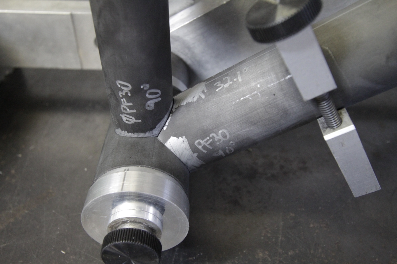 back40 bicycleworks Tube Cutting and Jig Fitting