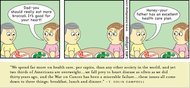 Lola Lollipop Comic Strip: Excellent health care plan ~ This Dish Is