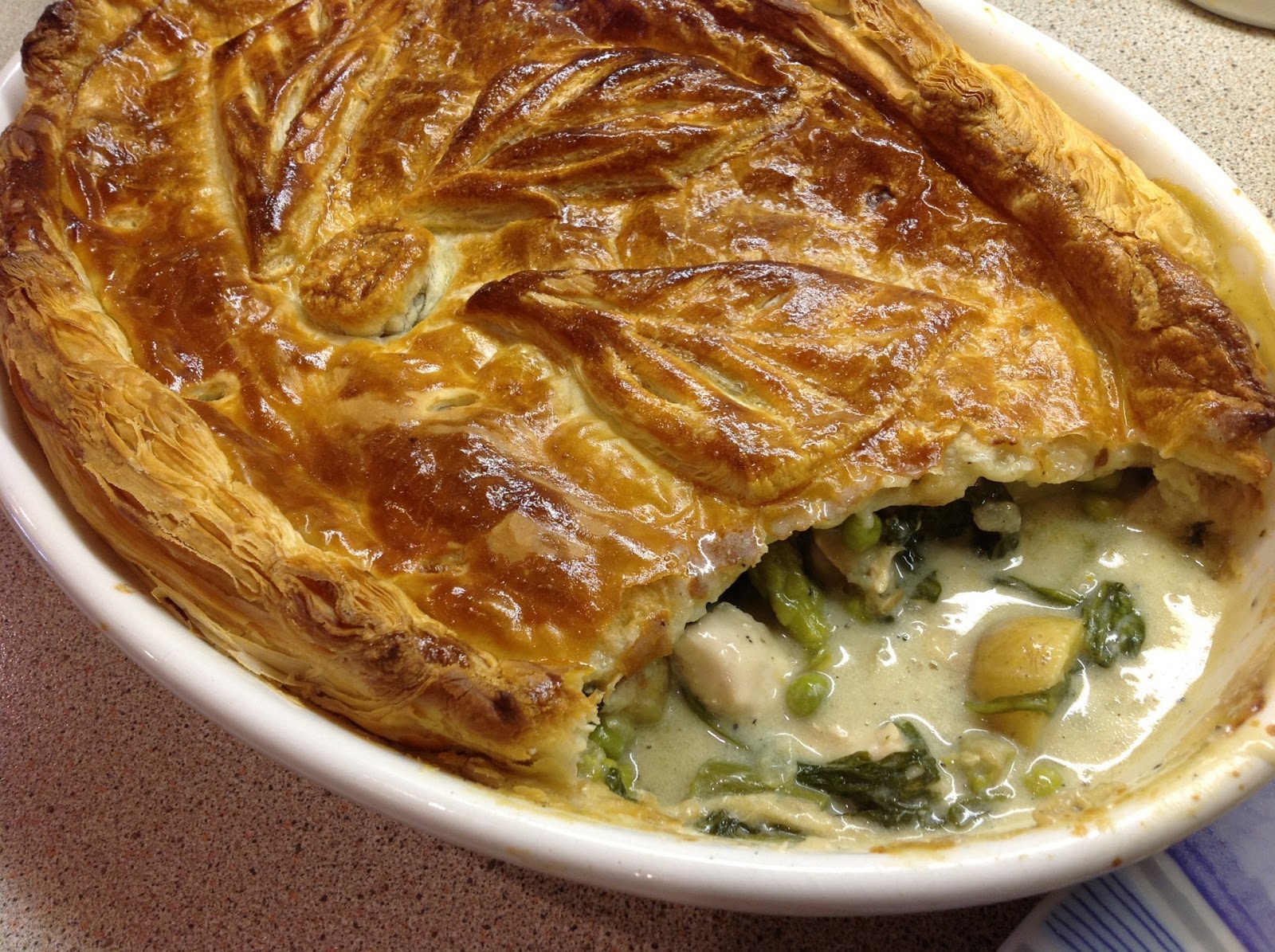 This Muslim Girl Bakes Asparagus and Chicken Summer Pie