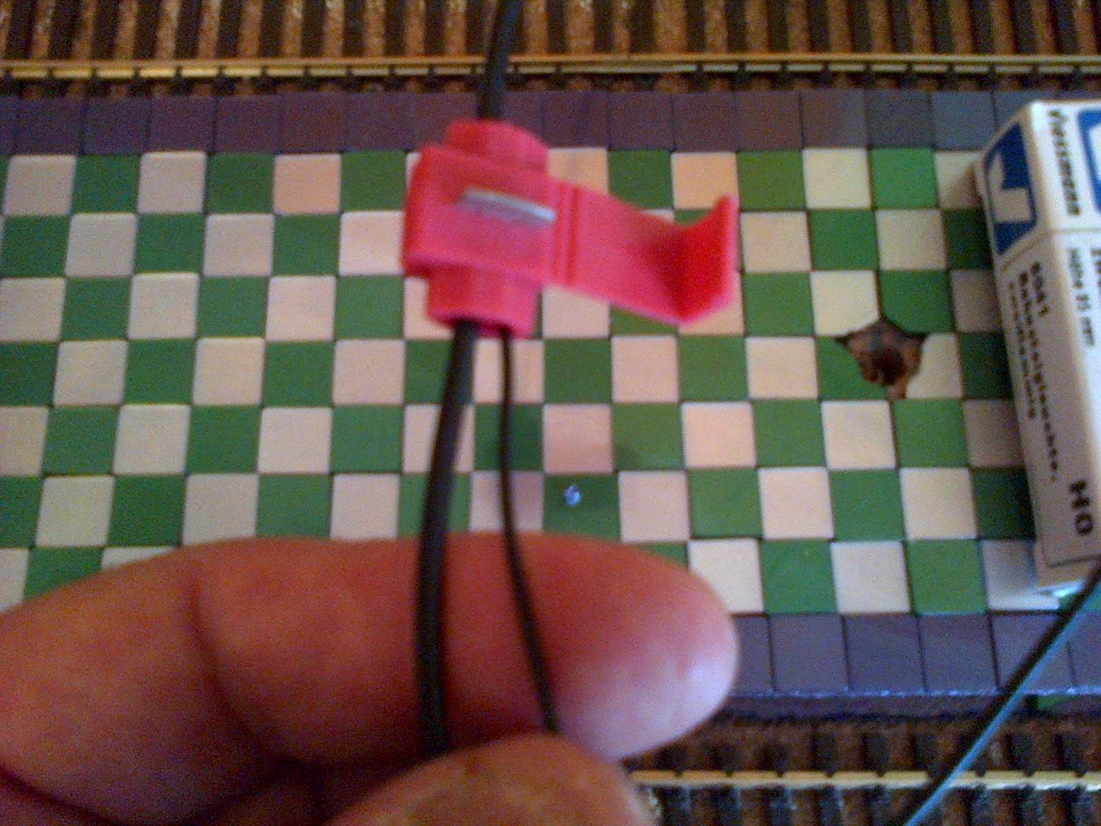 French Model Railway Snap Lock Connectors HO Scale Model Railway