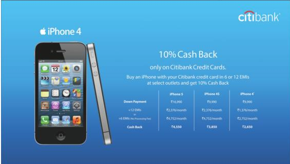 Citibank Credit Card Offers On Iphone 7 Plus