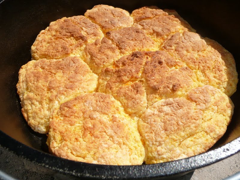 Everyday Dutch Oven Sweet Potato Buttermilk Biscuits